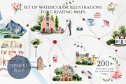Erin | Wedding Map Creator Set, an Illustration by Karma (Thumbnail 1 of 37)