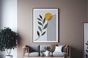 Modern Room Frame Mockup, a Print Template by Ali's Designs (Thumbnail 3 of 4)