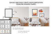 Frame & Wall Mockup Bundle - 6, a Print Template by Yuri-U (Thumbnail 15 of 16)