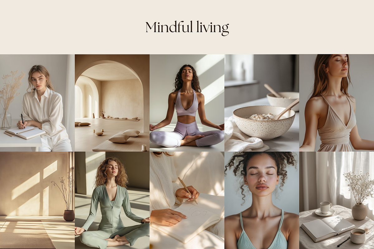 Modern Minimalist Lifestyle Images, a Person Photo by Luna Studio (Photo 2 of 10)