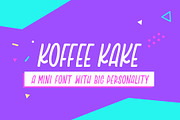 Koffee Kake, a Sans Serif Font by Kelly Fisher Designs (Thumbnail 1 of 6)