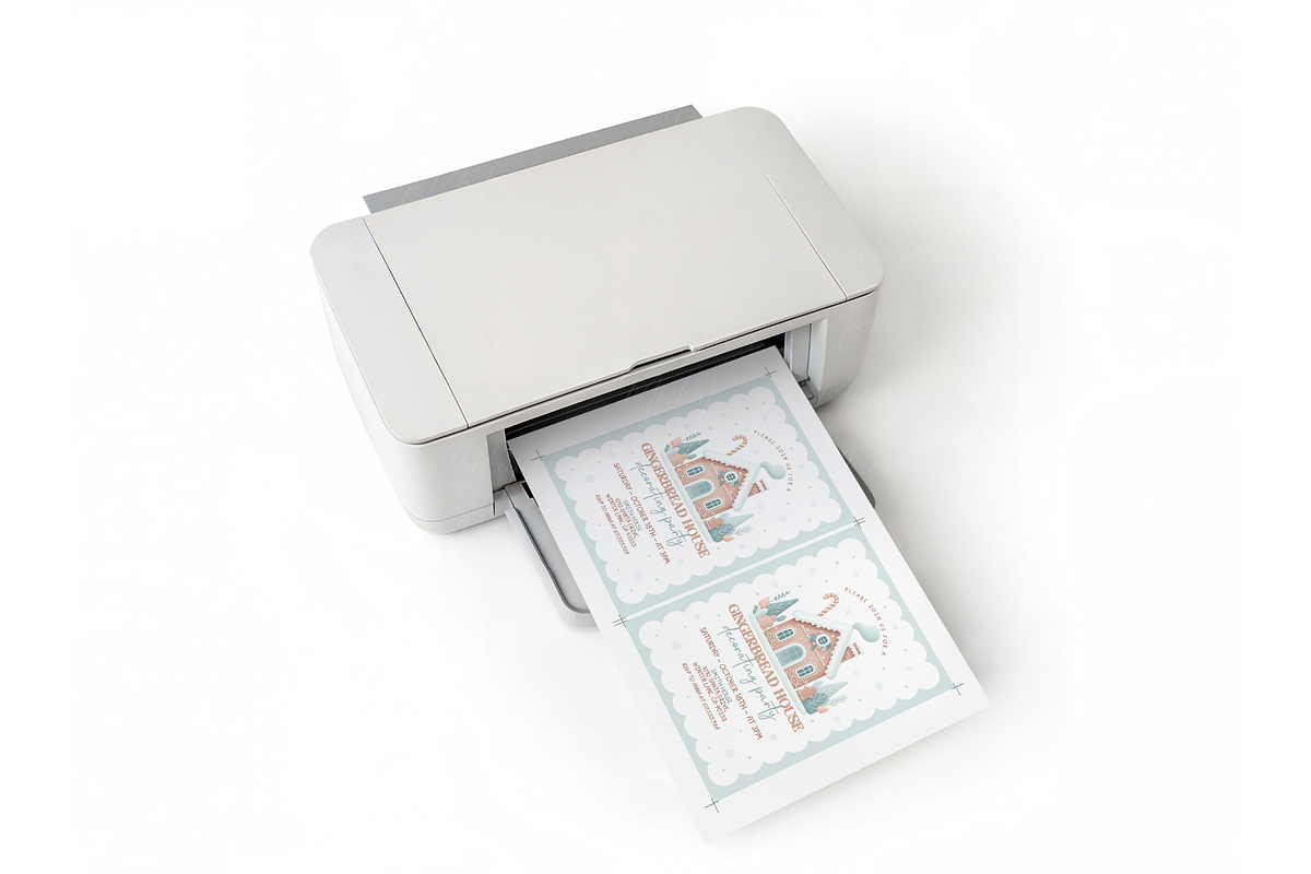 Professional Printer Mockup, a Product Mockup by TatiMockup (Photo 4 of 4)
