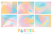 Pastel Gradients Backgrounds, a Texture Graphic by Chus Moreno Studio (Thumbnail 4 of 12)
