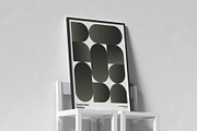 Poster Frame Mock-up, an Advertising Mockup by zippypixelstudio (Thumbnail 5 of 16)