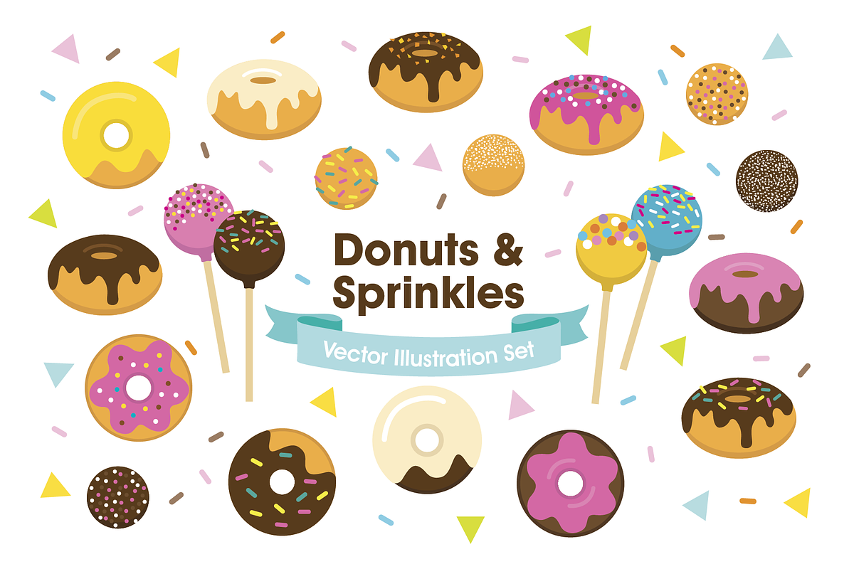 Donuts and Sprinkles of Sweets, an Illustration by Spark Design (Photo 1 of 2)