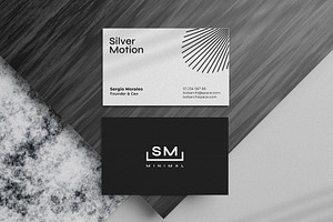 Minimalist Business Card Template, a Business Card Template by Shahjhan