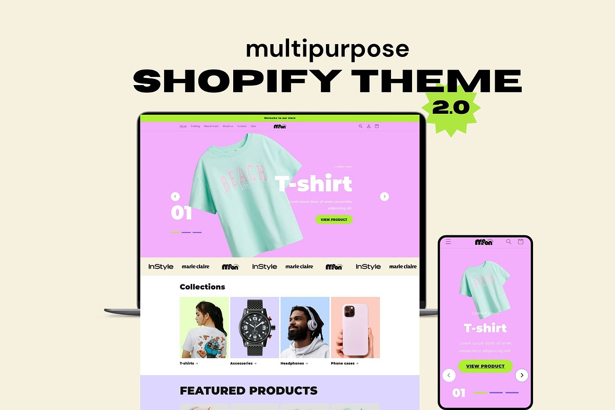 Print on Demand Shopify Theme POD