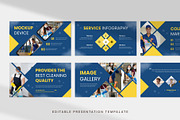 Bubble Cleaning Services PowerPoint, a Presentation Template by Digitcase x Wealthwells (Thumbnail 2 of 3)