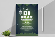 Eid Mubarak Flyer, a Stationery Template by MightyDesign (Thumbnail 1 of 6)