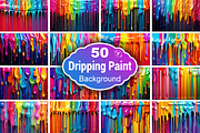 Dripping Ink Background, a Texture Graphic by Forhadx5 (Thumbnail 1 of 5)