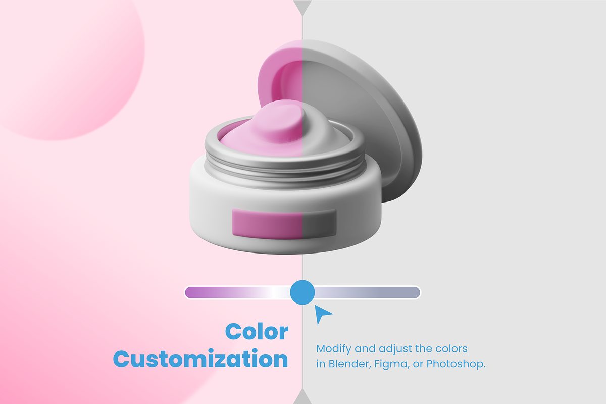 3D Beauty Care Icon Set, a Characters & Person 3D Model by Flat Icons (Photo 4 of 8)