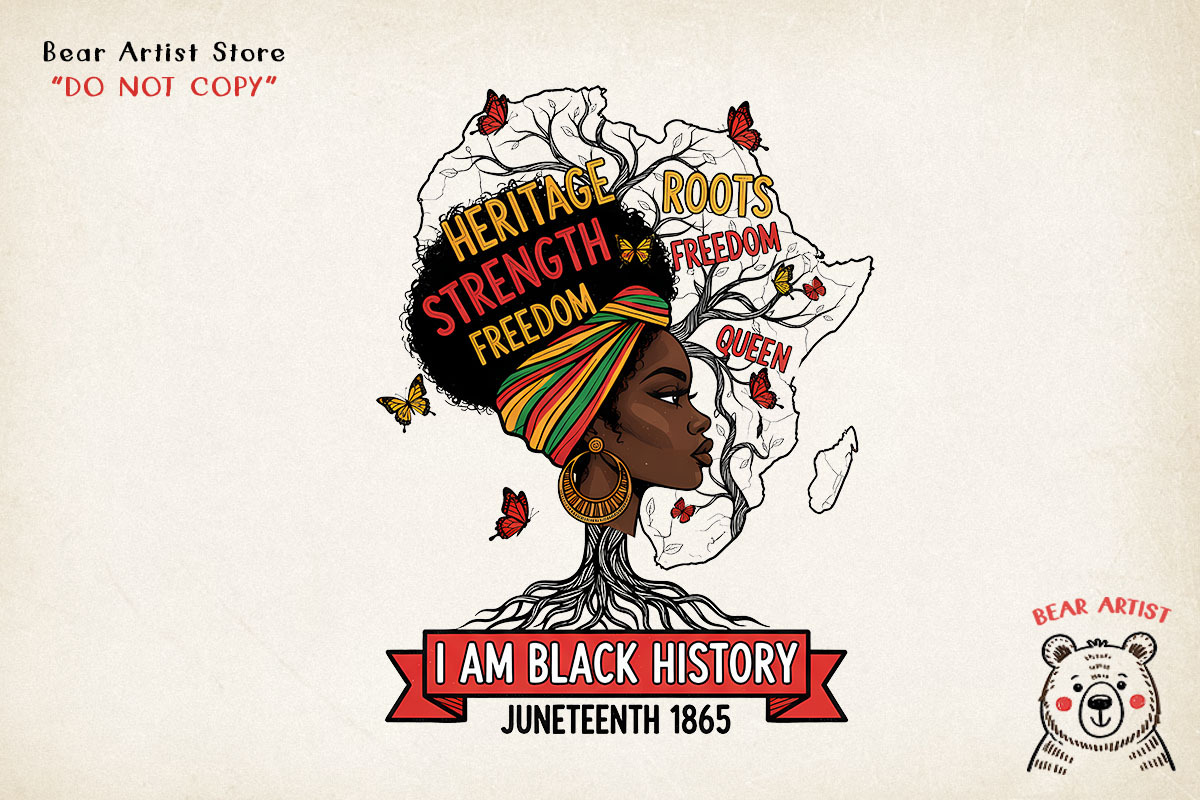 BLM Juneteenth Sublimation Bundle, an Object Graphic by GlitterCraft (Photo 2 of 101)