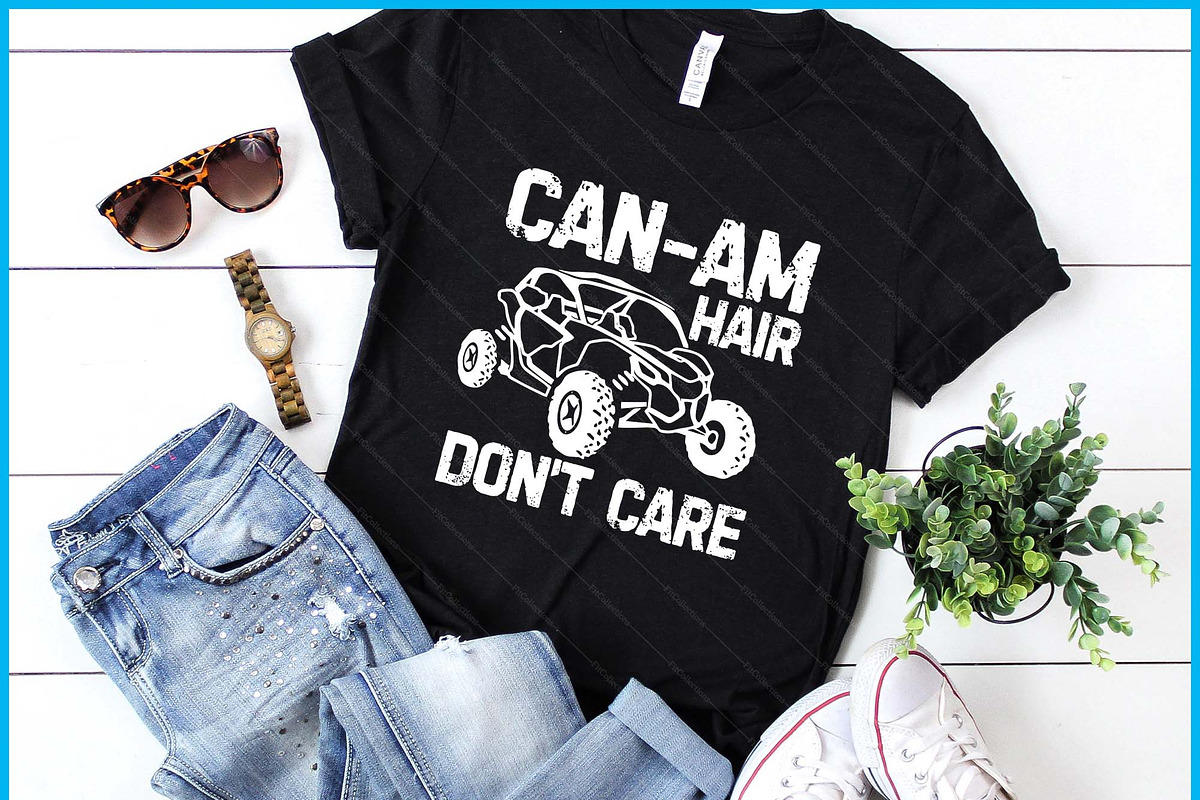 Can-Am Hair Don’t Care SVG PNG, a Graphic by Creativeusart (Photo 1 of 3)