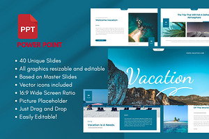 VACATION  Business PowerPoint