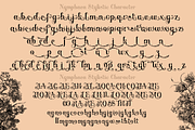 Nymphaea Victorian Font, a Blackletter Font by TypeClassHeroes (Thumbnail 9 of 10)