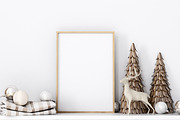 Christmas Frame Mockup Bundle -20, a Print Template by Mockup Shop (Thumbnail 27 of 39)