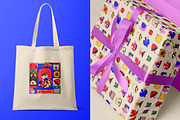 Funky Autumn: illustration & pattern, a Seasonal Illustration by marmarina (Thumbnail 6 of 12)