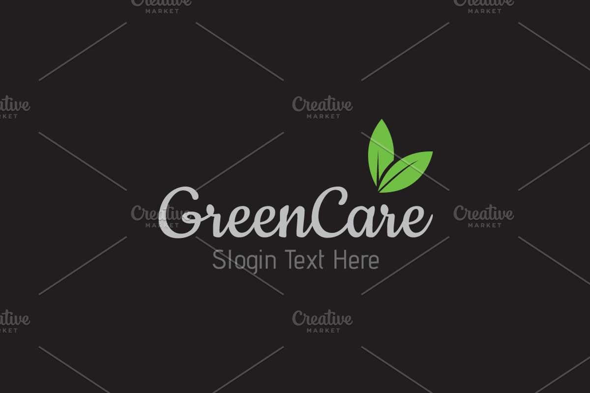 GreenCare Logo, a Branding & Logo Template by HusamRayan (Photo 3 of 3)