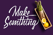 Brushing, a Script Font by Secondivison Supply (Thumbnail 6 of 8)