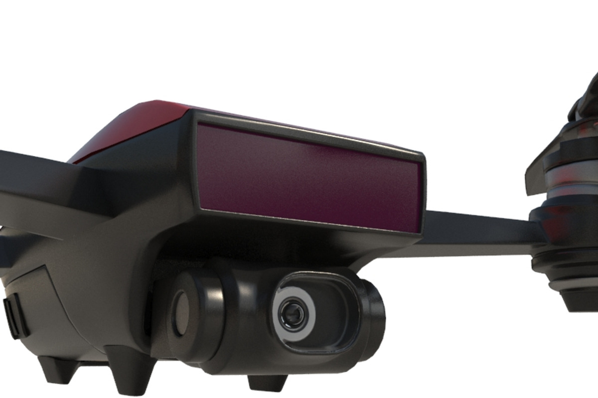 DJI Spark Mini Drone, an Object 3D Model by Tedi Permana (Photo 10 of 13)