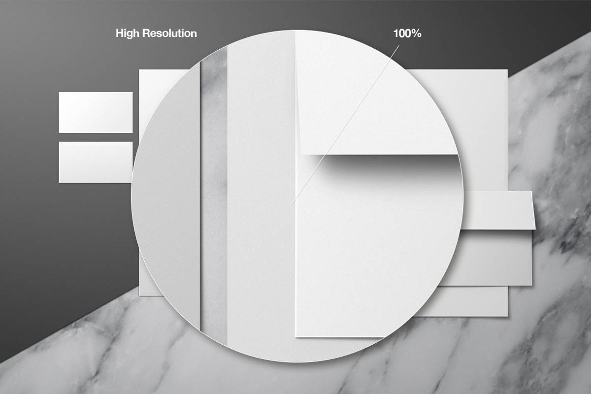 Stationery Branding Mockup - US, a Packaging Mockup by Good Stuff (Photo 2 of 6)