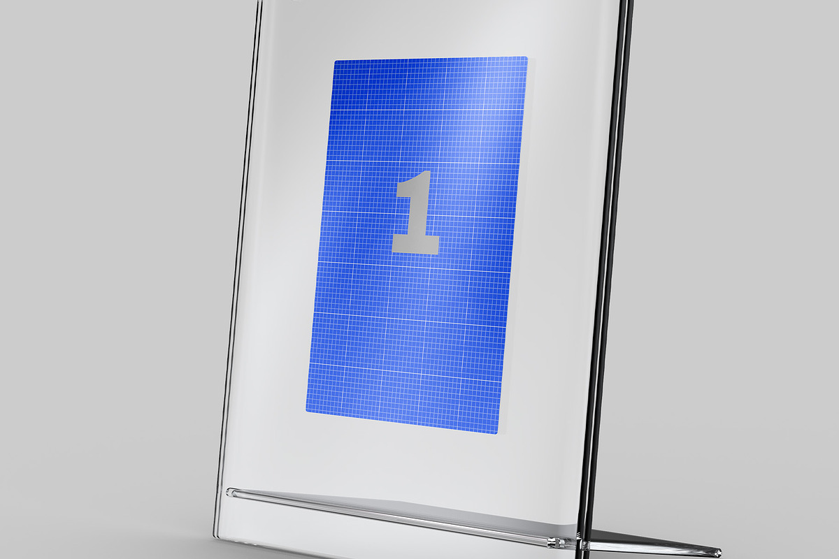 Acrylic Trading Card Display Mockup, an Advertising Mockup by Illusiongraphic (Photo 22 of 24)