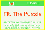 Sentimental Heart font, a Sans Serif Font by weknow (Thumbnail 5 of 5)