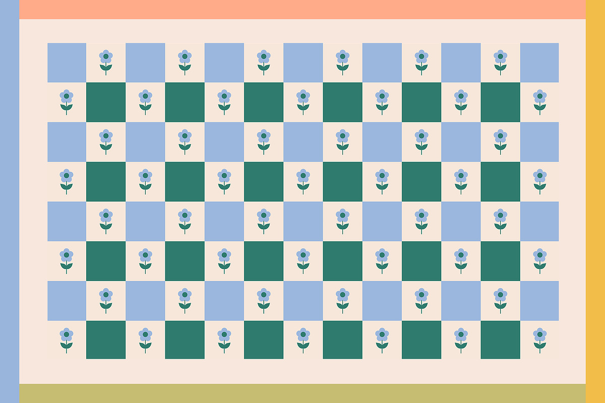 Blossom - Patterns, Shapes & Frames, a Pattern Graphic by Basia Stryjecka (Photo 12 of 35)