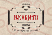 Elkarnito, a Font by Fontdation (Thumbnail 1 of 7)