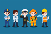 Professional Occupation Character, a Person Illustration by Artnivora.Std (Thumbnail 2 of 4)