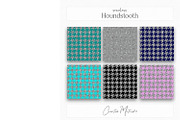 Silver Houndstooth Seamless Patterns, a Texture Graphic by Creative Matrix82 (Thumbnail 4 of 5)