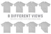 Port & Company 54 Core T-Shirt Mocks, a Shirt Mockup by Pixel Sauce™ (Thumbnail 6 of 7)