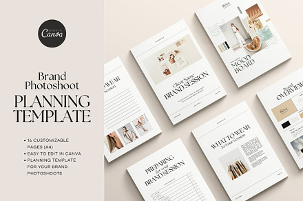 Brand Photoshoot Planning Template, a Marketing Template by Ford & Row