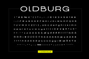 Oldburg Display Typeface, a Font by Foxtype (Thumbnail 3 of 7)