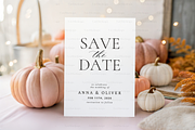 Autumn Pumpkins Invitation Mockup, an Advertising Mockup by TatiMockup (Thumbnail 4 of 4)