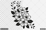 Cherry Blossom SVG PNG Bundle, an Illustration by Actual Pixel (Thumbnail 15 of 33)