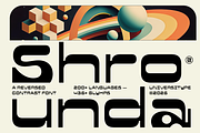 UT Shrounda - Reverse Contrast Font, a Sans Serif Font by Universitype (Thumbnail 1 of 12)