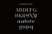 Gefars - Modern Ligature Serif Font, a Serif Font by QR Design Studio (Thumbnail 6 of 14)