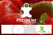 Puzzle Diet Logo Template, a Branding & Logo Template by Zlaws (Thumbnail 1 of 4)