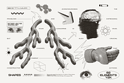 82 Vector Dither Y2K Shapes Pack, a Graphic by softulka (Thumbnail 1 of 10)