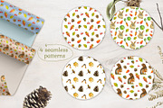 Forest Story Watercolor Collection, an Animal Illustration by Nastilustra (Thumbnail 5 of 8)