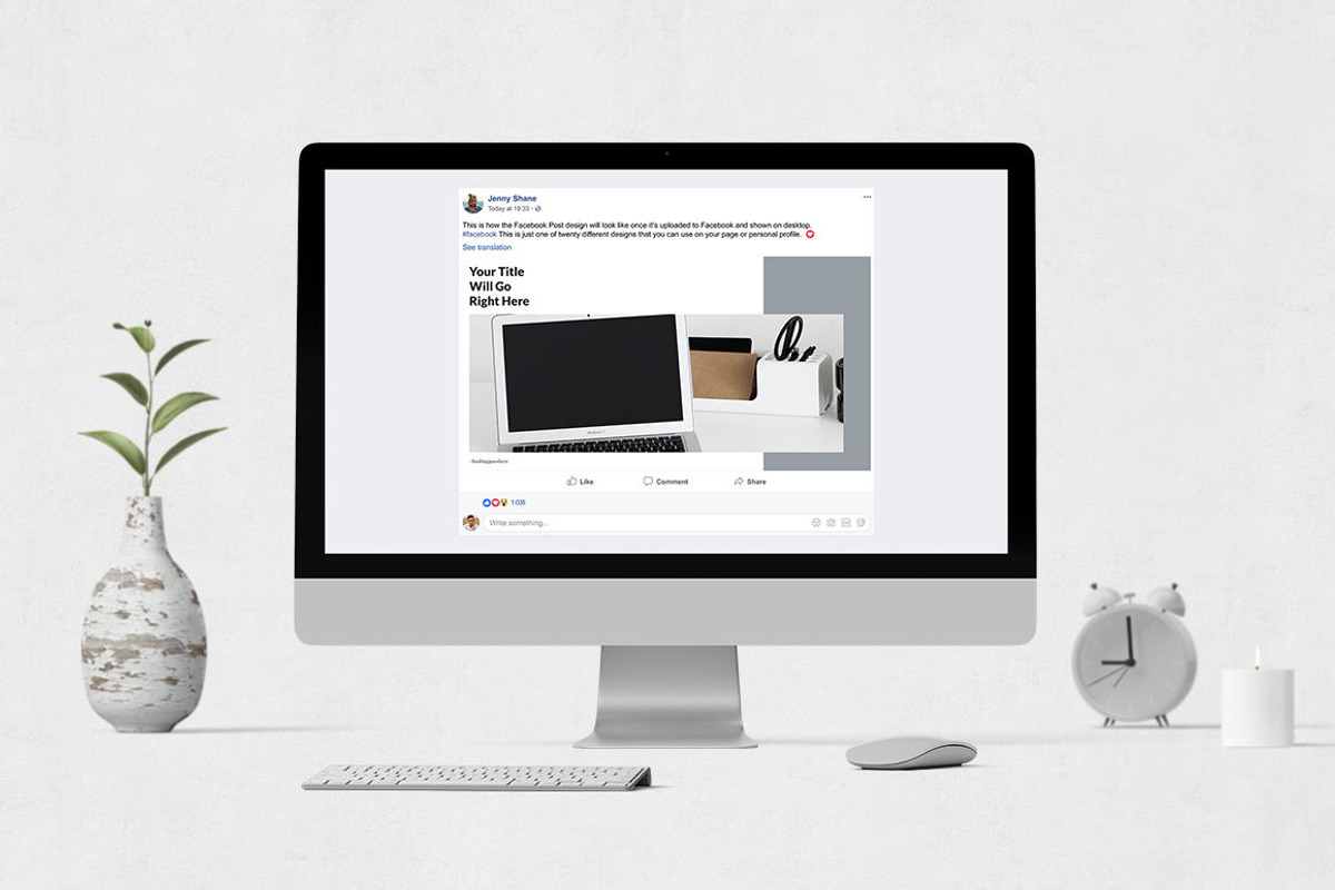 Office Facebook Posts, a Social Media Template by Social Corner Graphics (Photo 4 of 7)