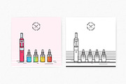 Bundle and pattern with vape devices, an Object Illustration by Good Studio (Thumbnail 2 of 6)