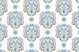 Indian Damask patterns