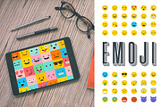 Emoji / emoticons bundle of icons, an Emoji Icon by Marish (Thumbnail 1 of 6)
