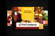 Cranberry Restaurant Advert Flyer, a Flyer Template by Inconcept Media Arsenal (Thumbnail 5 of 5)