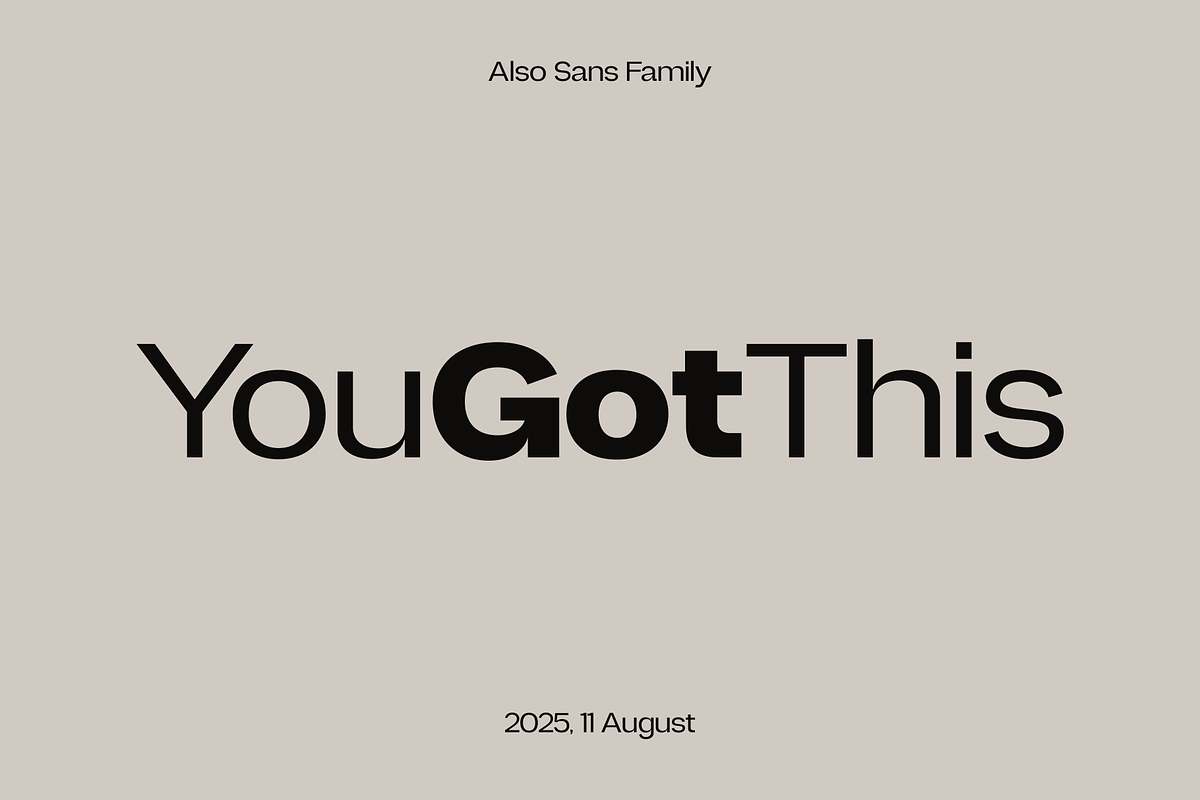 Also Sans - Family Sans Serif, a Sans Serif Font by Marvadesign (Photo 3 of 9)
