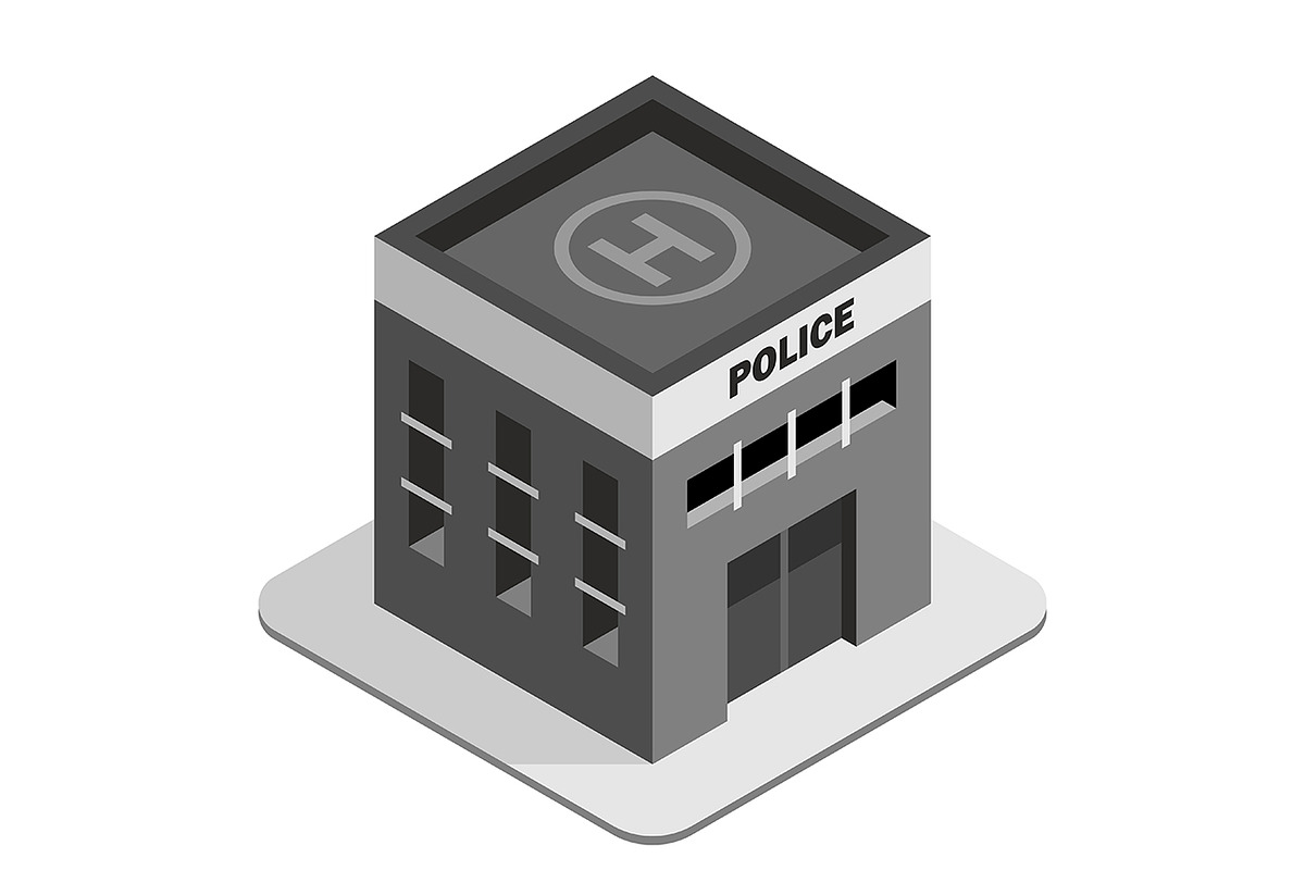 Isometric Building Set, a Graphic by Volyk (Photo 3 of 7)