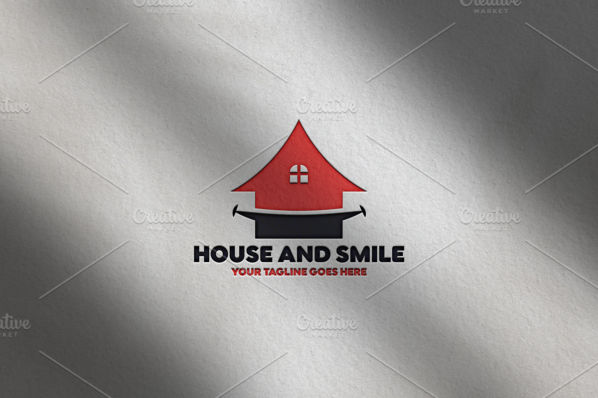 House and Smile Logo, a Branding & Logo Template by GenesisCreativeCo (Photo 2 of 3)