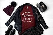 T-Shirt Mockup Bundle Bella Canvas, a Shirt Mockup by lock and page (Thumbnail 14 of 71)